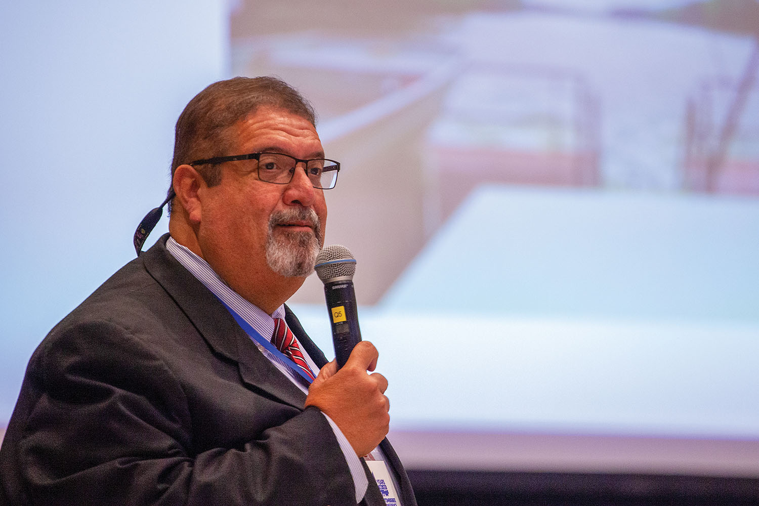 Nelson Sanchez, operations division chief for the Mobile Engineer District. (photo by Frank McCormack)