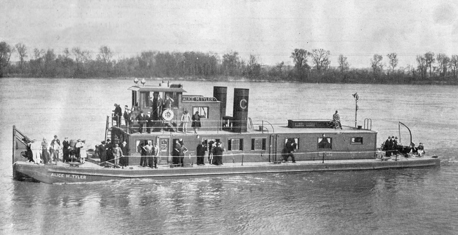 The Alice M. Tyler new at St. Louis as pictured in the May 6, 1939, WJ.