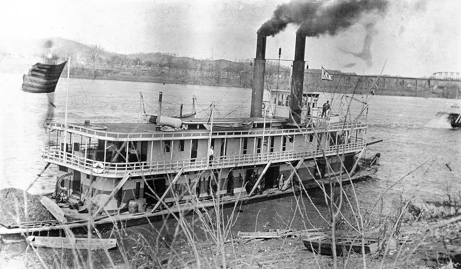 Str. A.M. Scott at Point Pleasant in 1913. (David Smith collection)