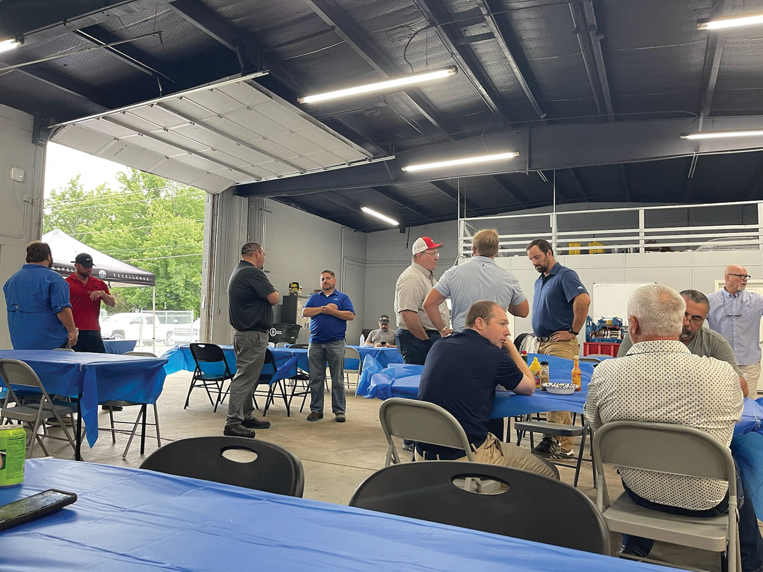 Karl Senner opened a new office in May on Cairo Road in Paducah, hosting an open house as part of the festivities. (Photo courtesy of Karl Senner)