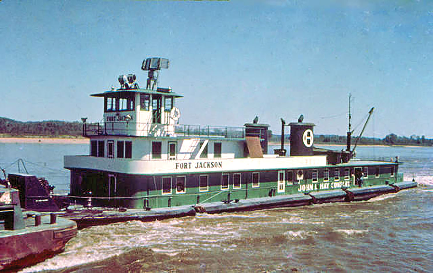 The Fort Jackson as owned by John I. Hay on September 25, 1956. (Jeff Yates photo)