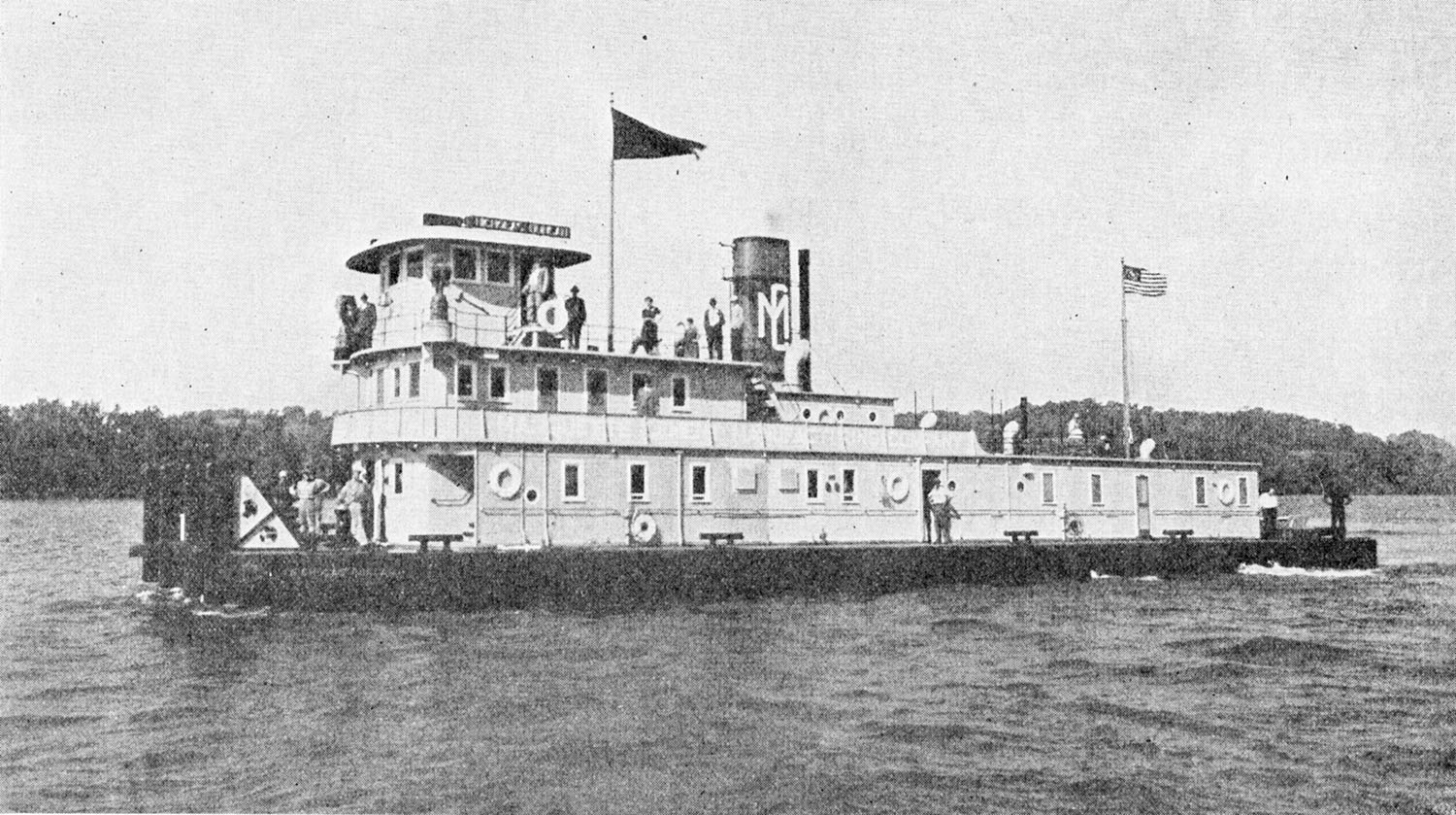 A Modern Diesel Boat Followed The Alexander Mackenzie At MMC