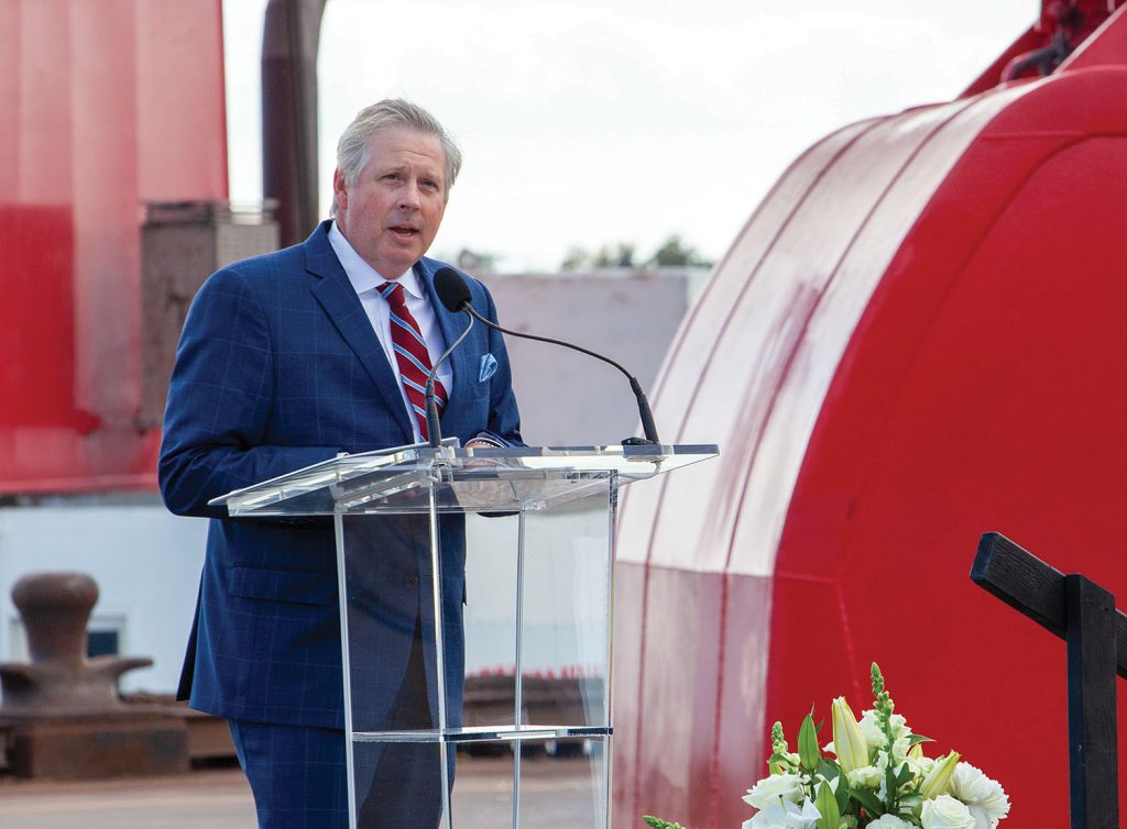 Associated Terminals President Todd Fuller. (Photo by Frank McCormack)