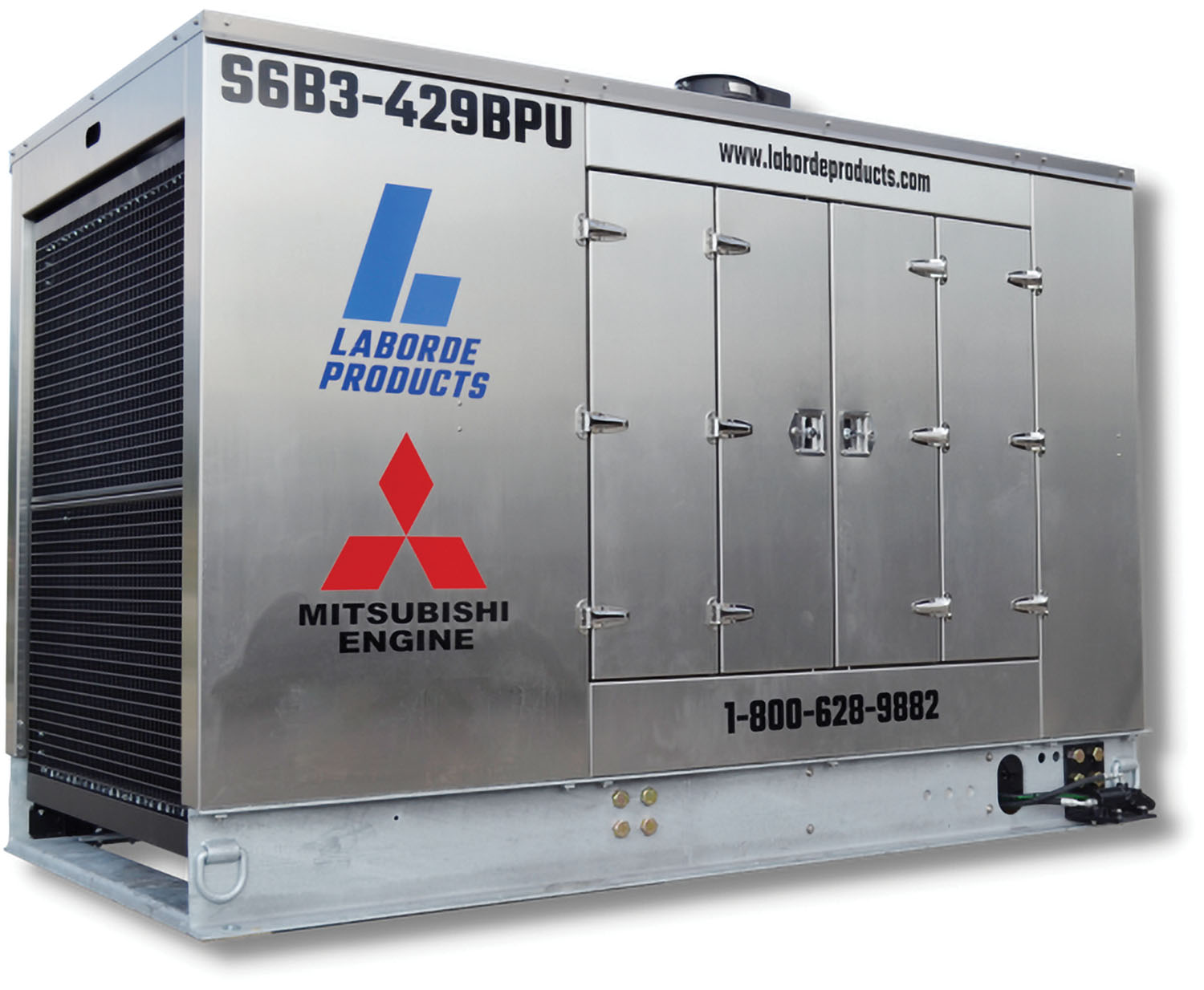 Laborde Products Mitsubishi barge power unit.