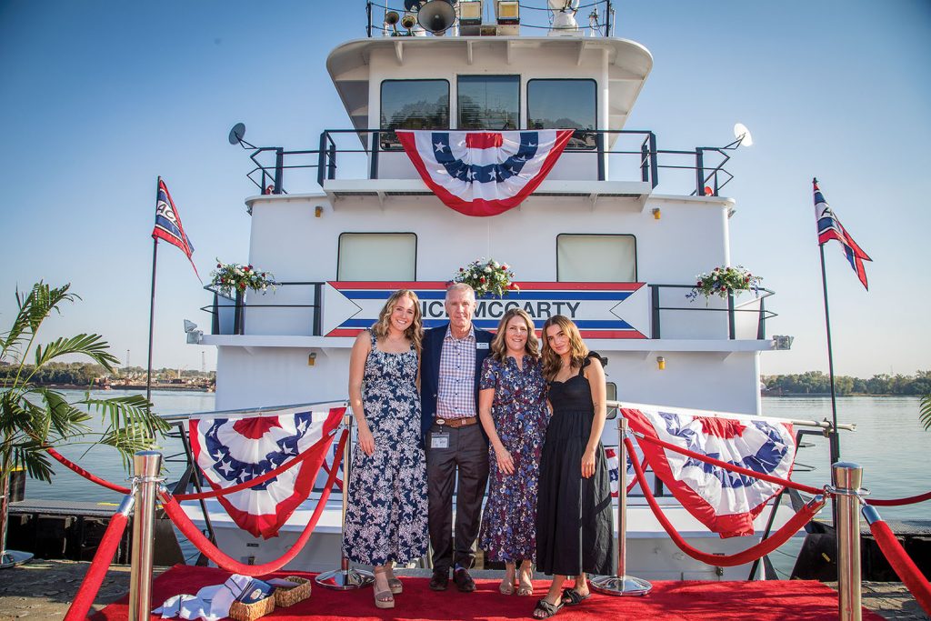 Rich and Jill McCarty with their daughters, Mallory and Miranda.