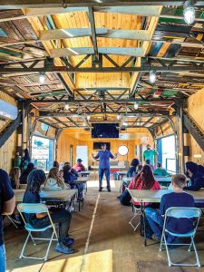 Students in classroom. (Photo courtesy of Living Lands & Waters)