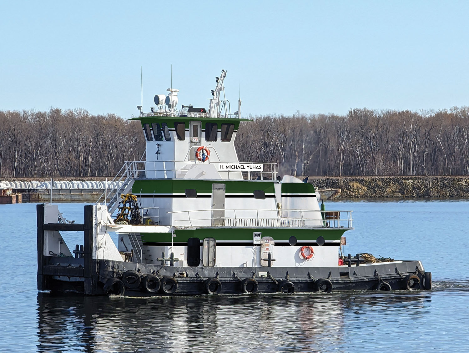 The mv. H. Michael Yuhas. (Photo by Mark Charles)