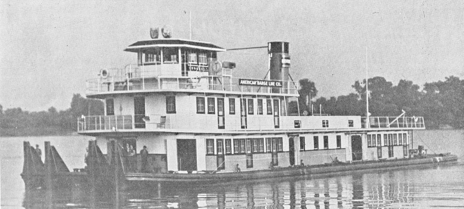 The Progress as it appeared when new in the October 14, 1939, Waterways Journal. (David Smith collection)