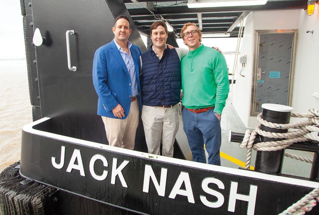 From left, Austin Sperry, Jack Nash and Bick Brooks. (Photo by Frank McCormack)