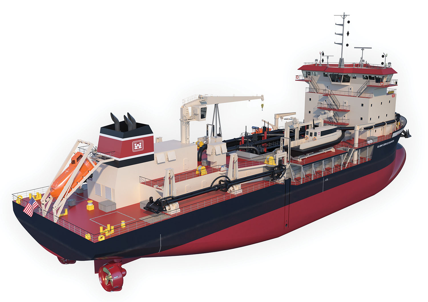 Eastern Shipbuilding, Royal IHC Team Up For New Corps Dredge