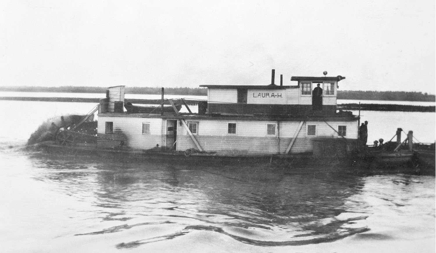 The Laura H as built in 1927.  (Photo courtesy Capt. Steve Huffman)