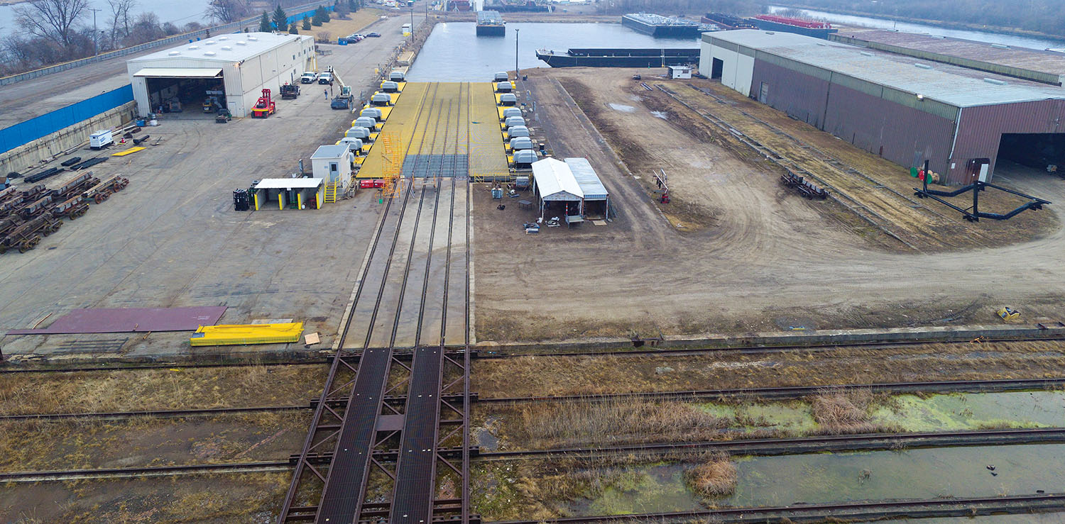 Illinois Marine Towing Blesses New Drydock