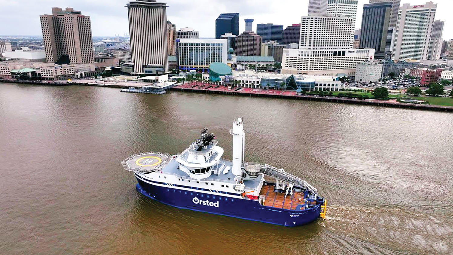 Ørsted, Chouest Christen First American-Built Offshore Wind Operations Vessel