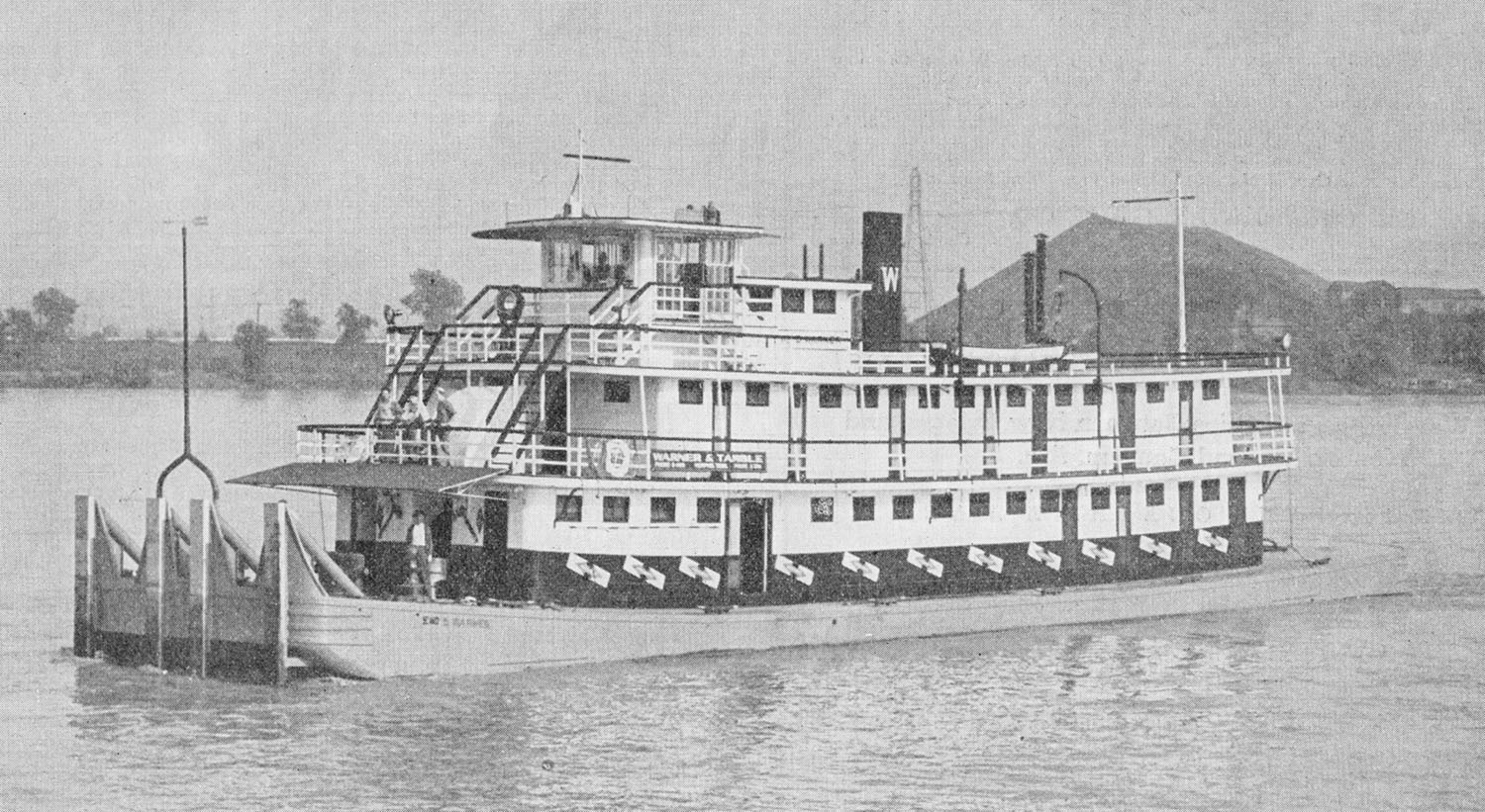 The Ewd. B. Warner Was Built At Memphis But Had Nashville Ties