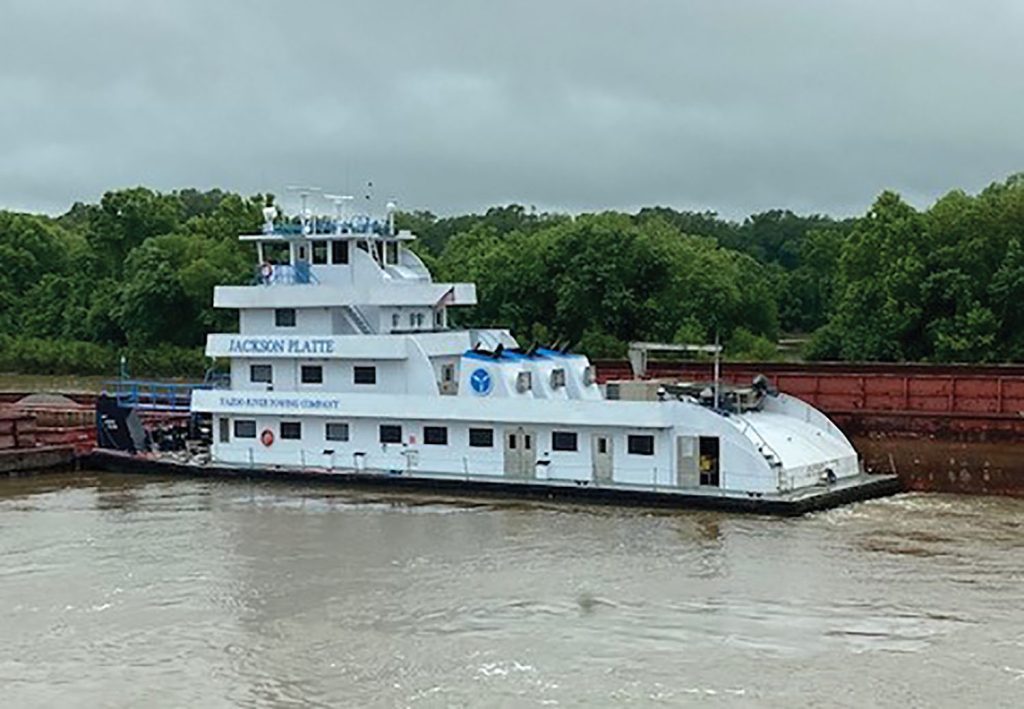 A True Missouri River Towboat Returns Home - The Waterways Journal