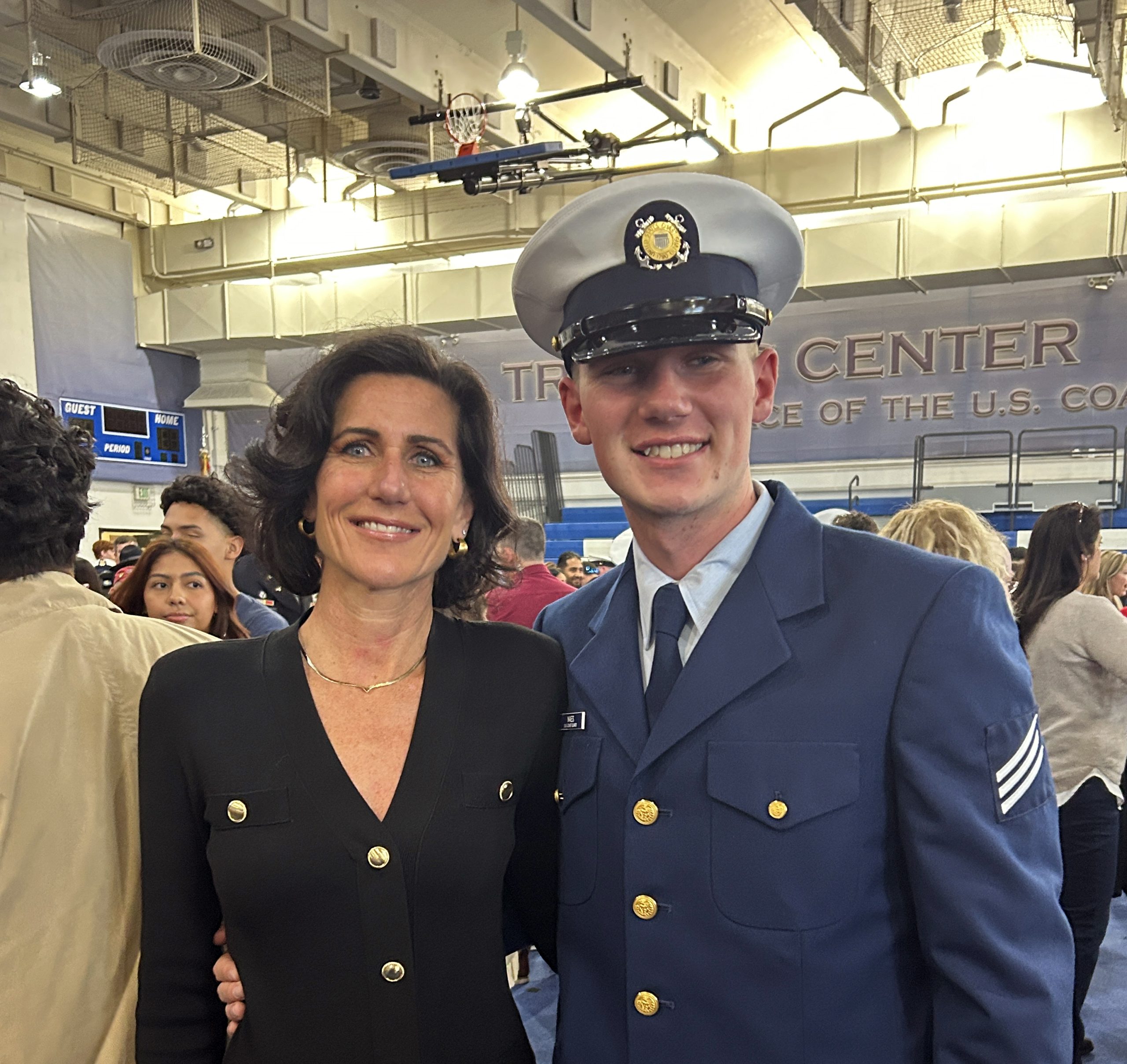 Connor Naes, the son of North American Marine Consultants (NAMC) vice president Nora Naes and grandson of NAMC president and co-founder Jim “Pritch” Pritchard, graduated from the U.S. Coast Guard Training Center in Cape May, N.J., on November 15.