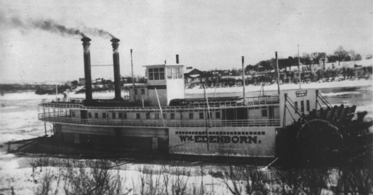 Remains of an Early 20th Century Towboat Stir Memories