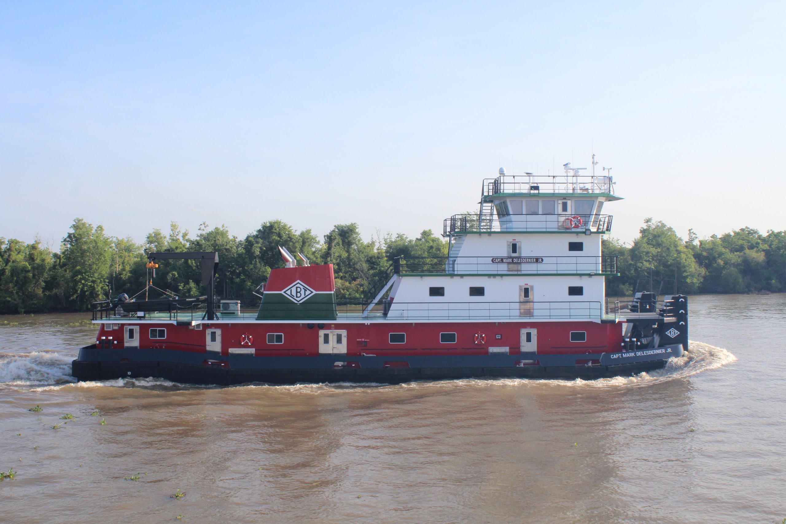 LeBeouf Bros. Towing Christens The Capt. Mark Delesdernier Jr.