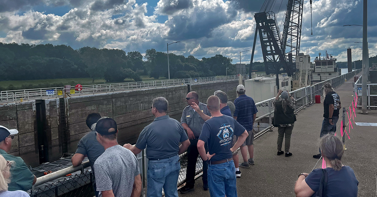 Kaskaskia Lock Service Level Upgraded