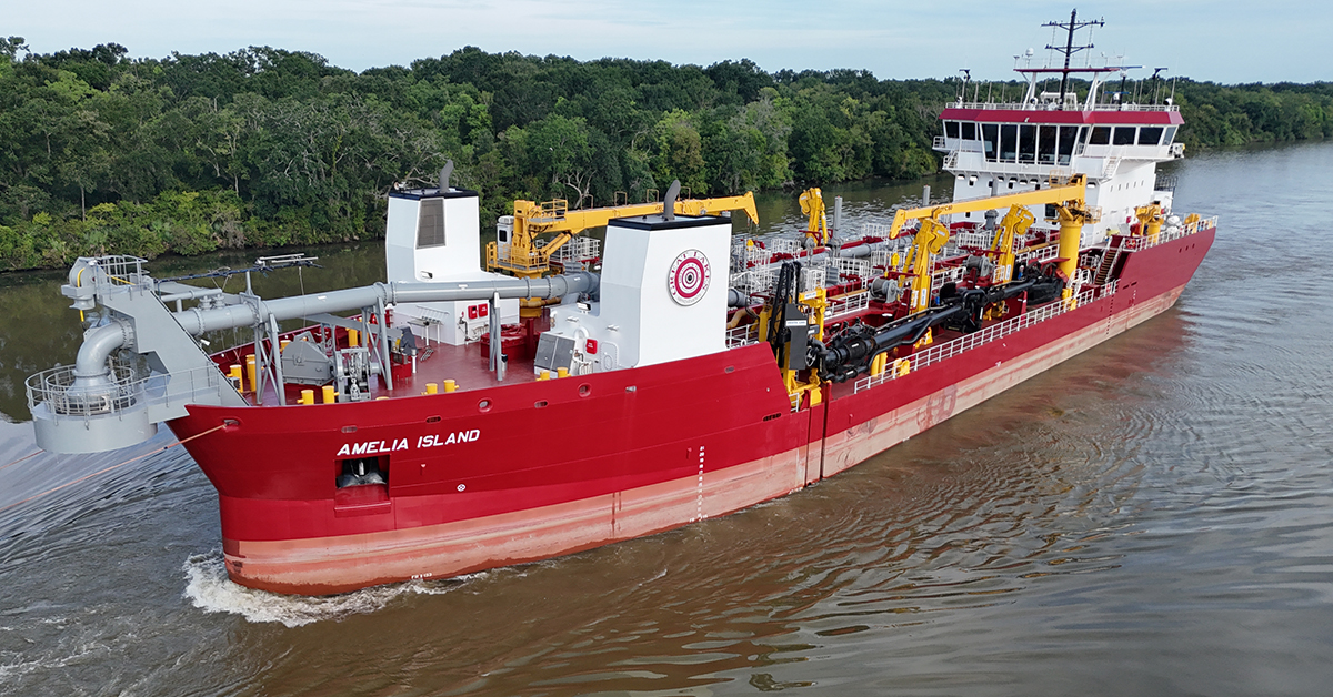 GLDD Takes Delivery Of The Amelia Island