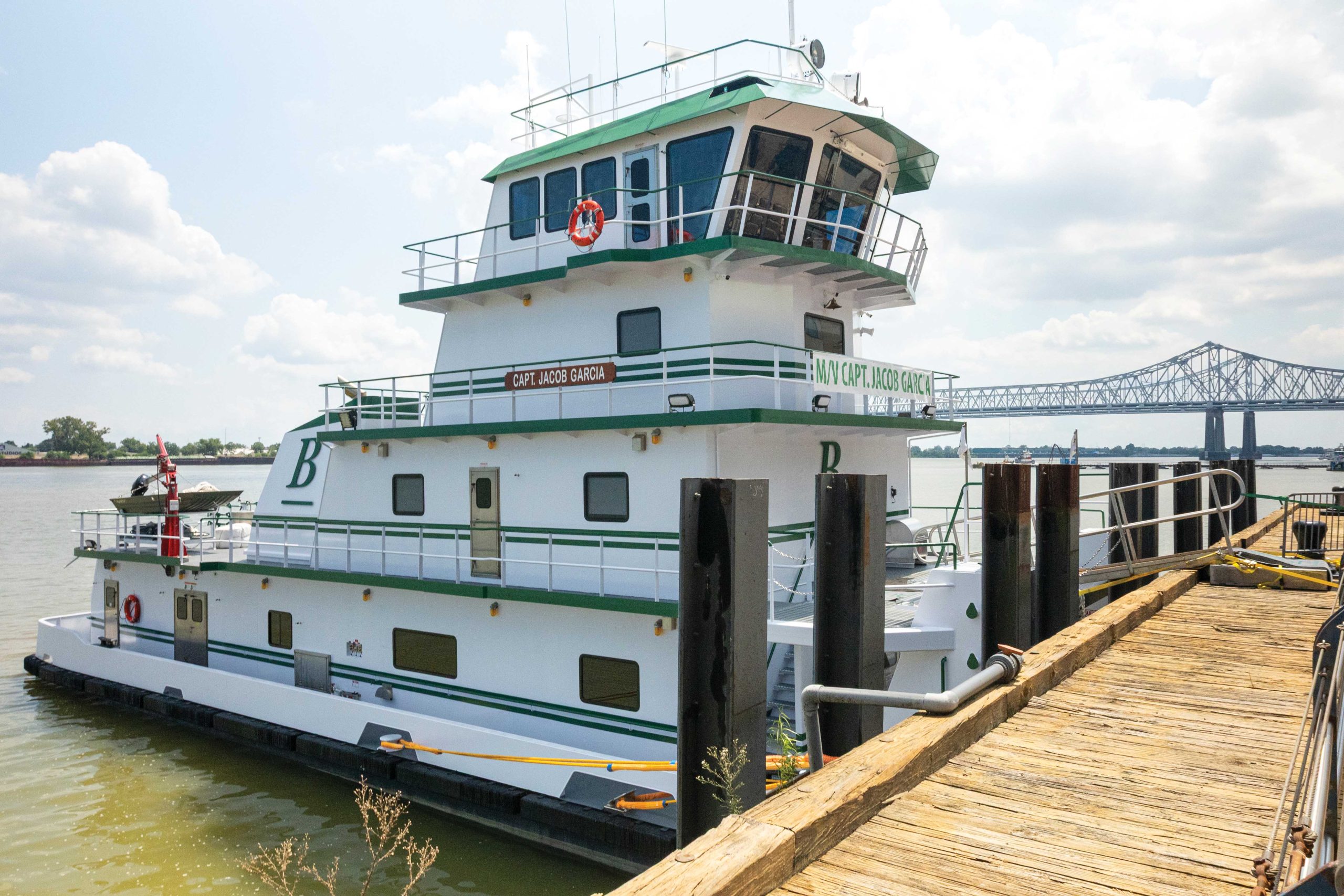 Blessey Honors Captain With Namesake Vessel