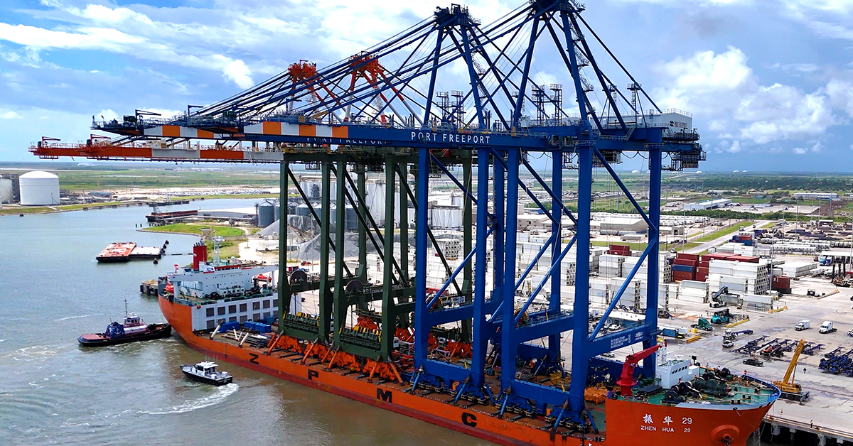 251103 Freeport Gantry Cranes