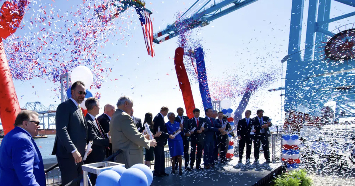 Ribbon Cutting Marks Mobile Harbor Deepening