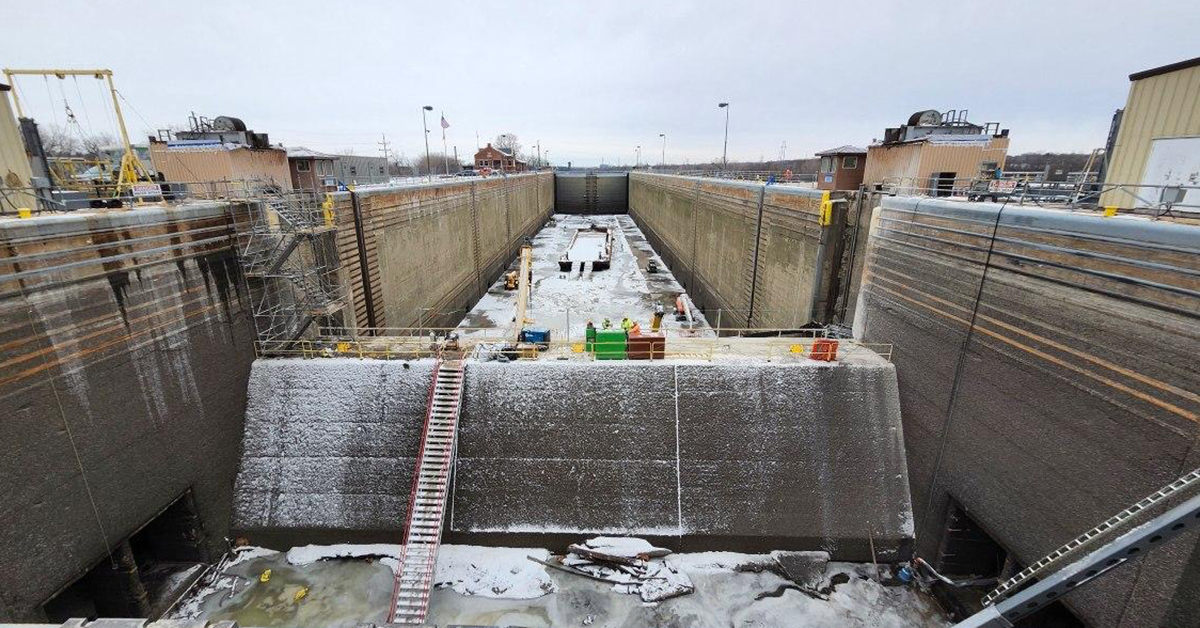 Lockport Lock To Close Seven Weeks For Pintle Repairs