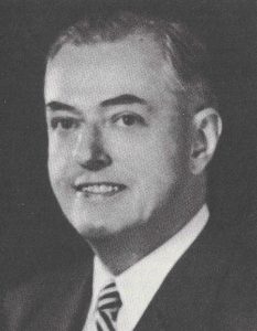 A 1950 portrait of Paul G. Blazer, founder of Ashland Oil. (From the author’s collection)