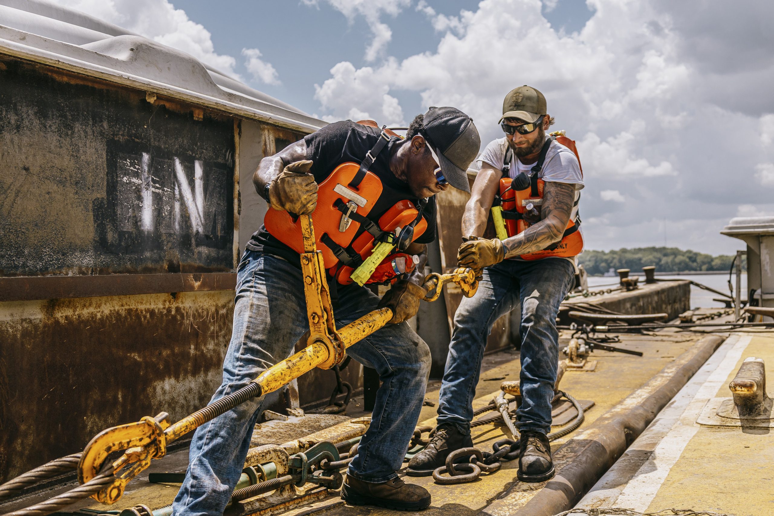 The Faces of Commerce winning photo, “Sweat and Steel” by Steve Cross