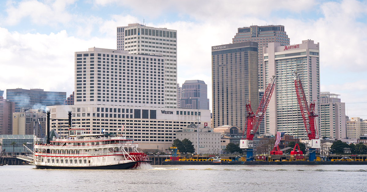 Associated Terminals Christens Two New Cranes On New Orleans Riverfront