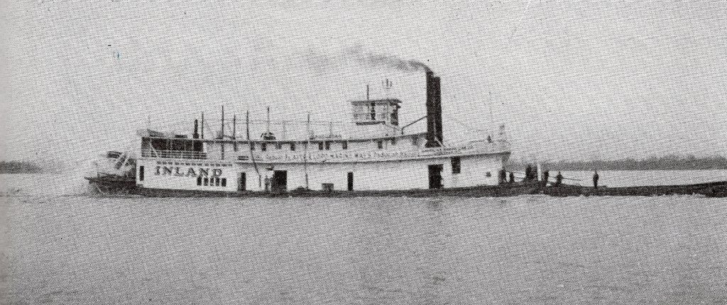 Str. Inland as pictured in the January 1, 1938, issue of the WJ. (From the author’s collection)