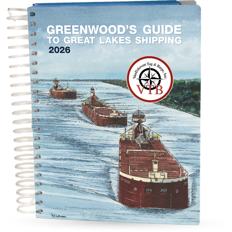 PRE-ORDER: 2026 Greenwood's Guide to Great Lakes Shipping