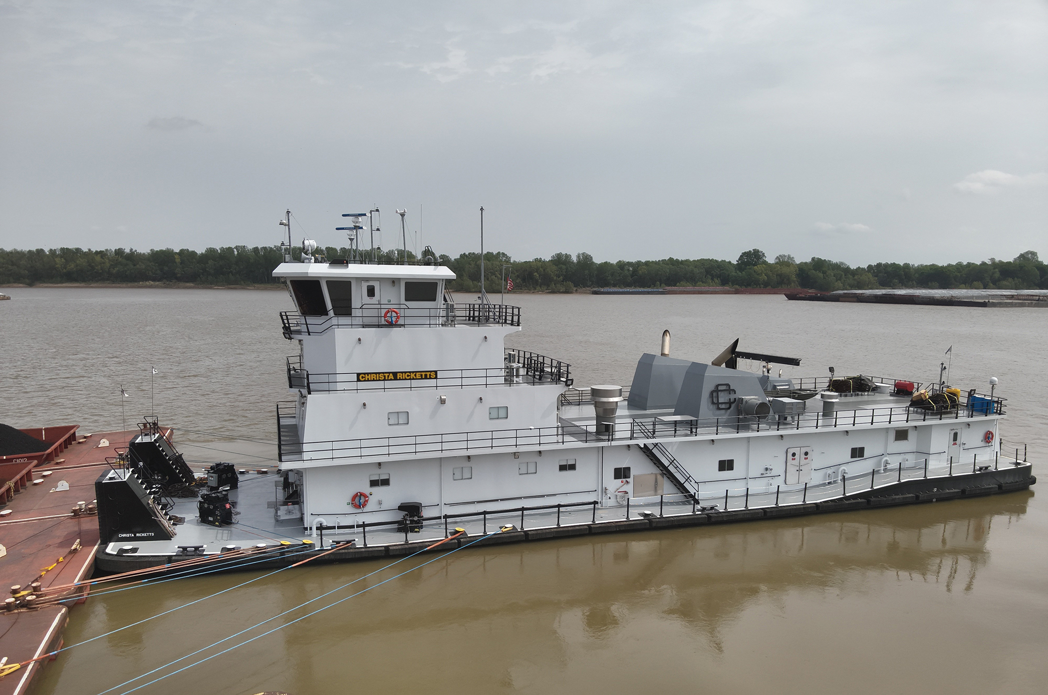 Conrad Shipyard Delivers The Mv. Christa Ricketts