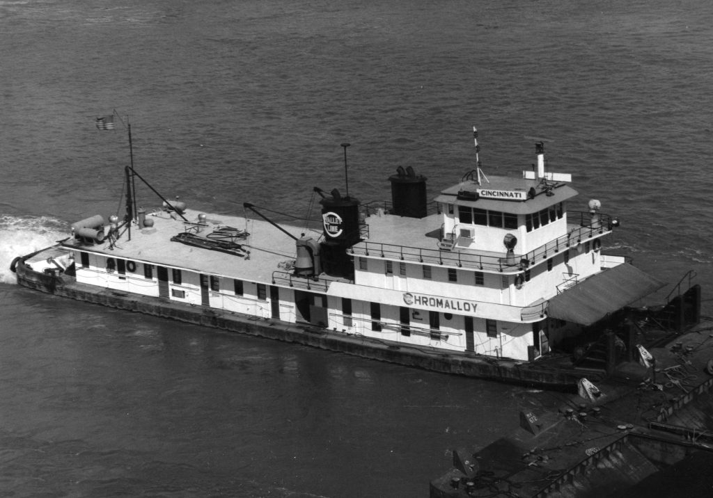 The Cincinnati downbound at St. Louis August 28, 1979. (Photo courtesy of Tom Waller)