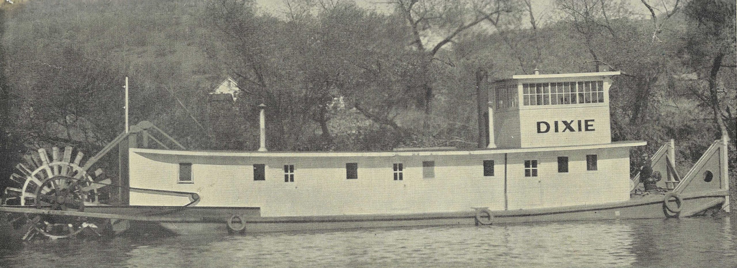 The Dixie Was The Last Sternwheel Towboat Built By Nashville Bridge