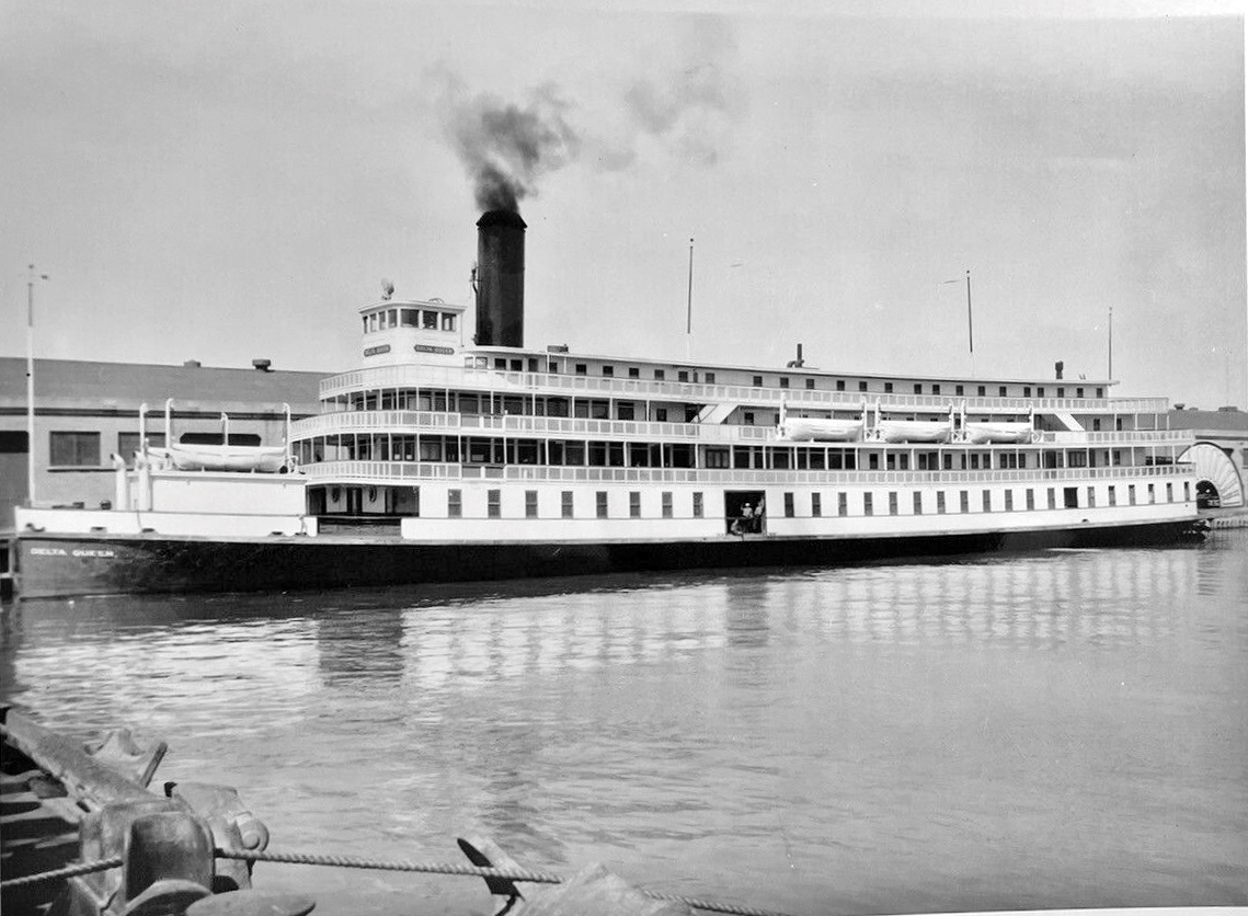 The Delta Queen new in 1927. (Photo from the author’s collection)