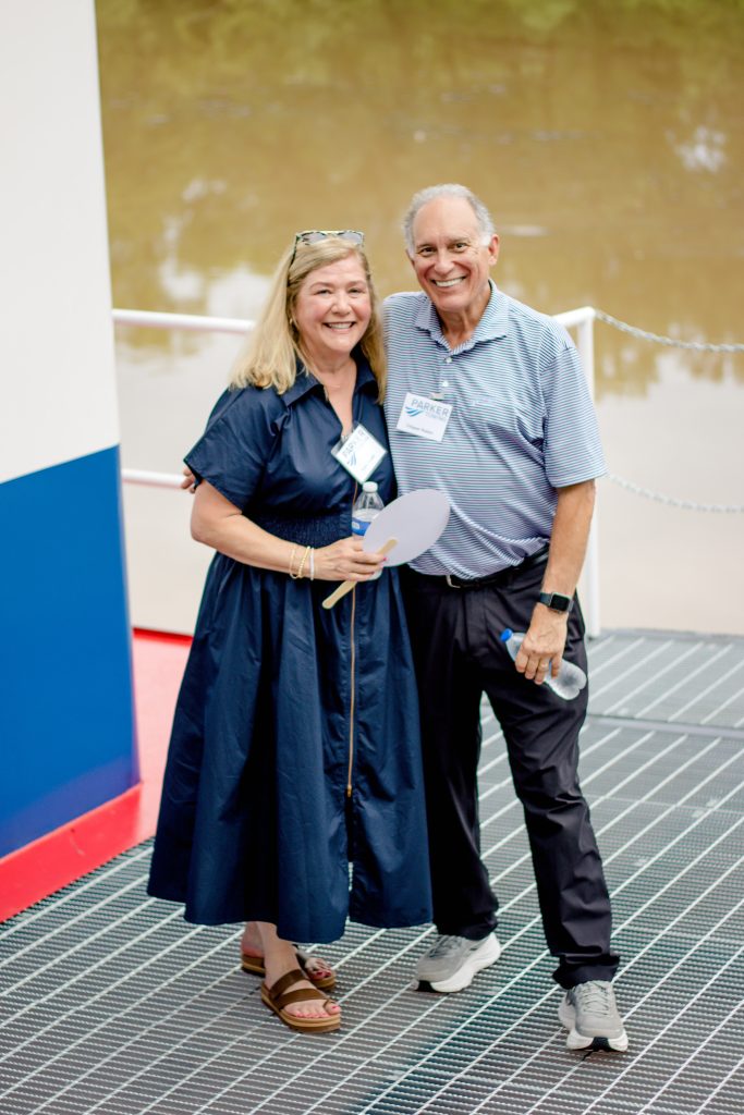 Honoree Chipper Rabbit with his wife, Sheila Rabbit. (Photo by Danita Coger)