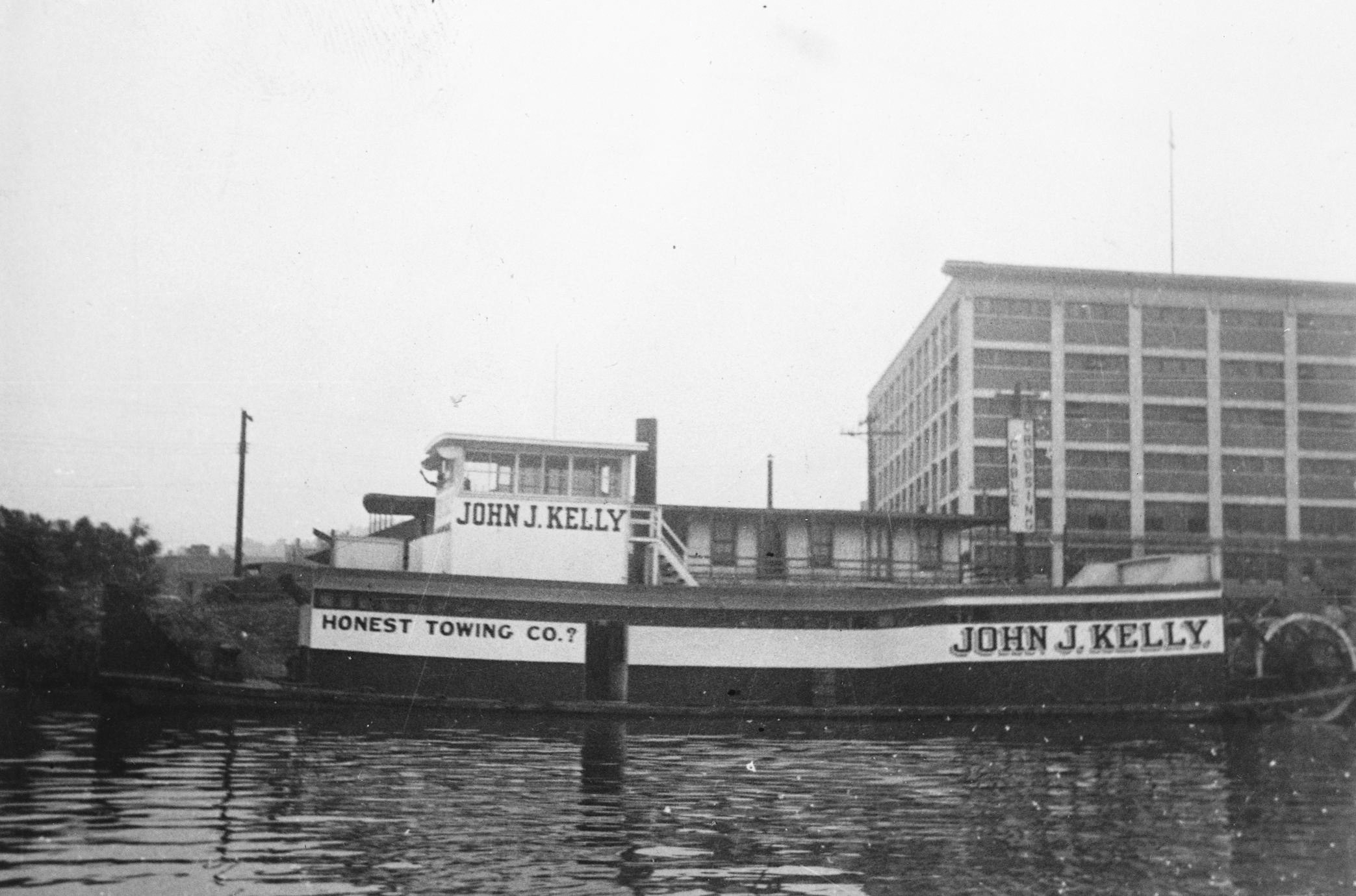 The John J. Kelly Began As A Steamboat