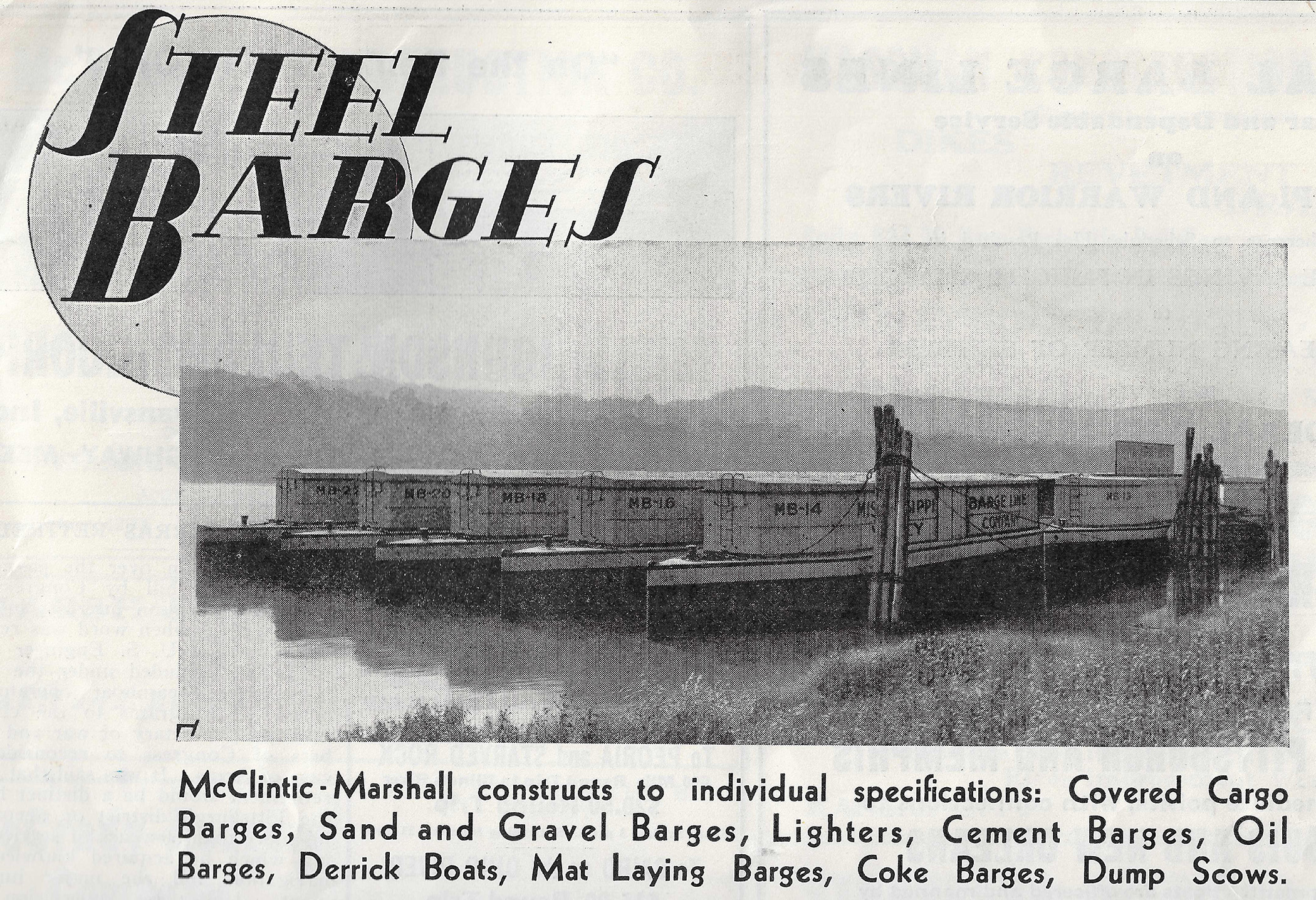 A Radically Different Barge