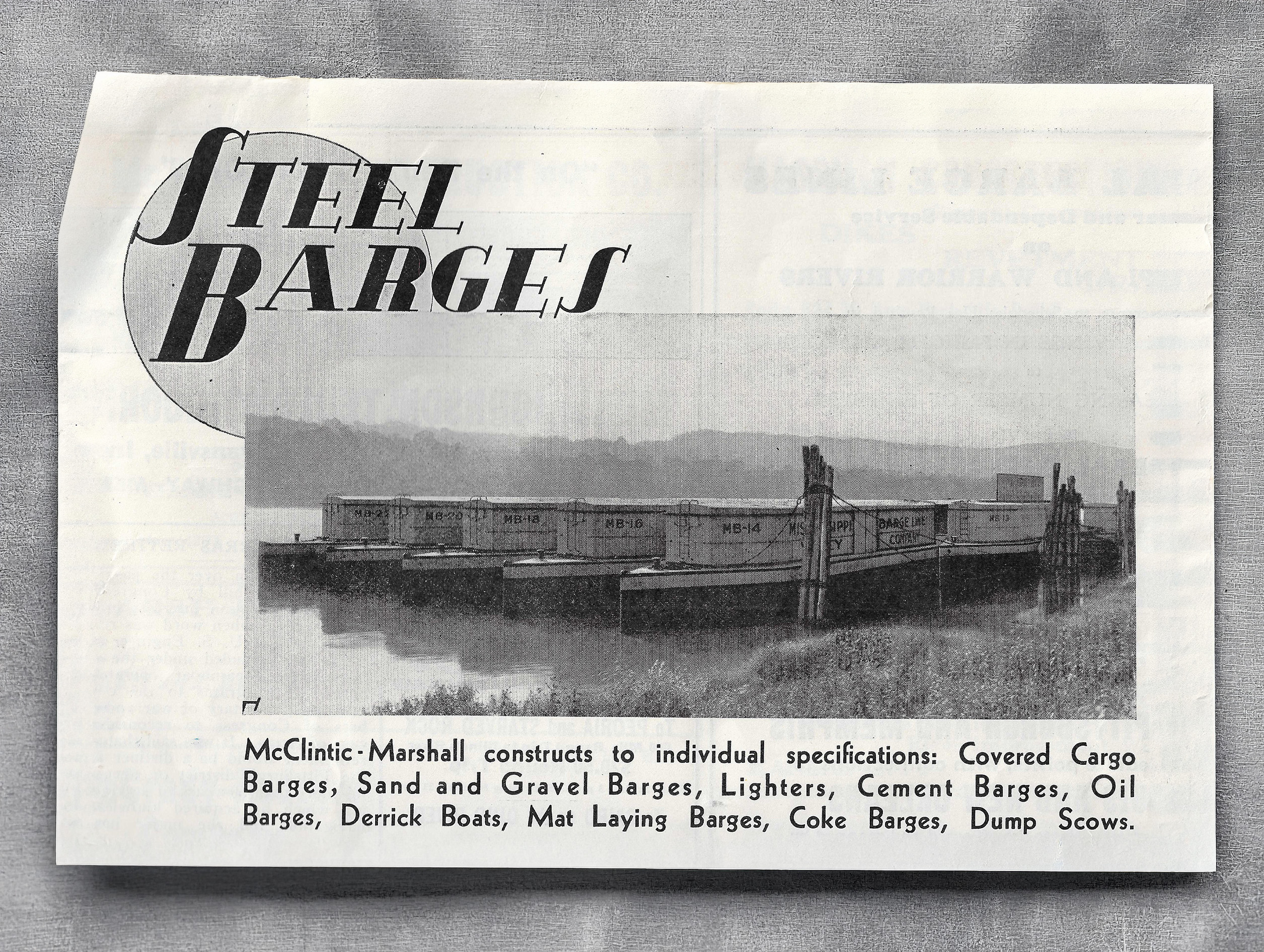 A Radically Different Barge
