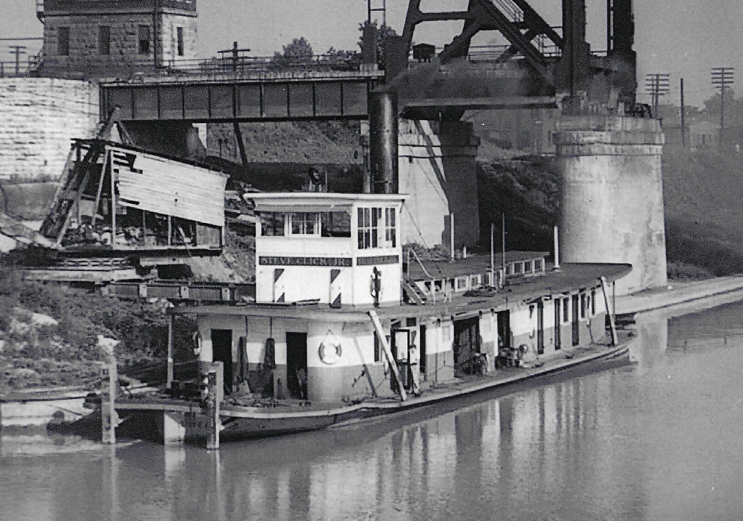 As the Steve Click, Jr. at Louisville in 1940. (Photo from the Capt.Bill Judd collection)