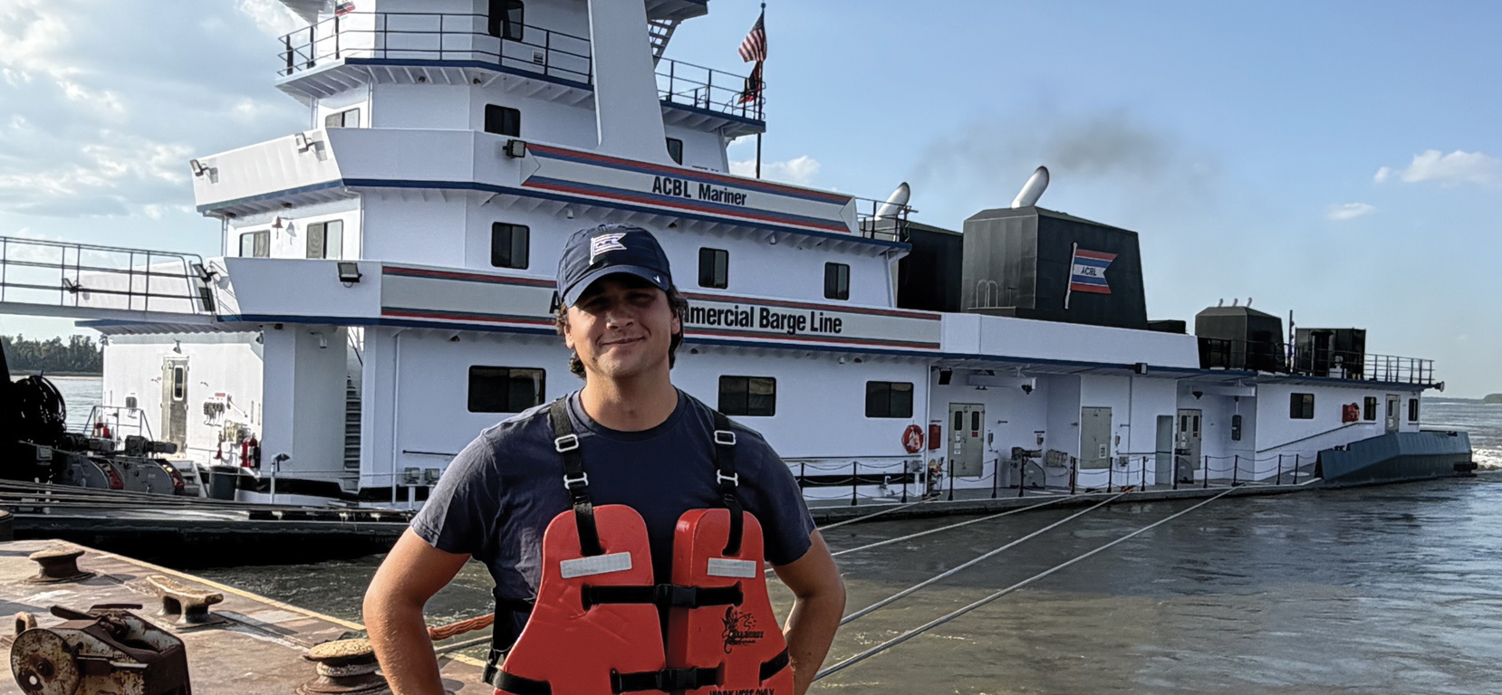 Screenshot Joe Burgoyne, a naval architect and marine engineer, is one of the recently hired employees at CT , which is announcing an expansion along with five new stock vessel designs. (Photo courtesy of CT Marine)